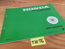 moteur Honda parts list G100 K1 K2 G 100 catalogue pièces détachées part catalog
