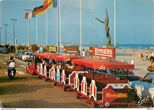 Carte postale canet - -,