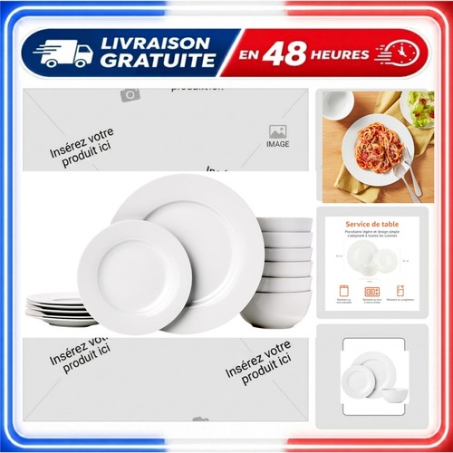 Service table porcelaine - service, de