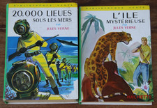 JULES VERNE - LOT DE 2 LIVRES