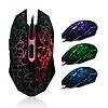 OuttopProfessional Colorful Backlight 4000DPI Optical Wired Gaming Mouse Mice