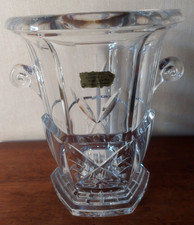 SEAU A CHAMPAGNE EN CRISTAL