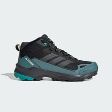 Adidas Terrex Skychaser AX5 Mi Gore-Tex Randonnée Shoes IN Noir Et Pure Sarcelle