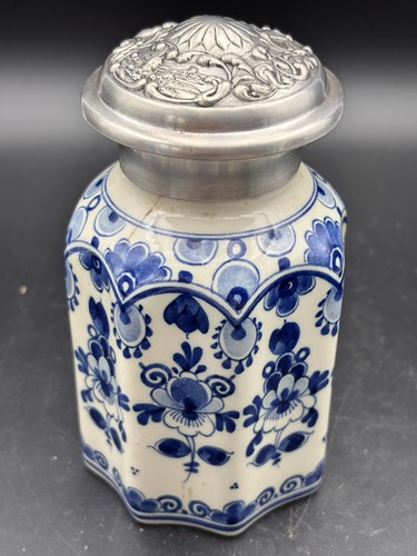 Ancien pot faïence delfts - ancien,