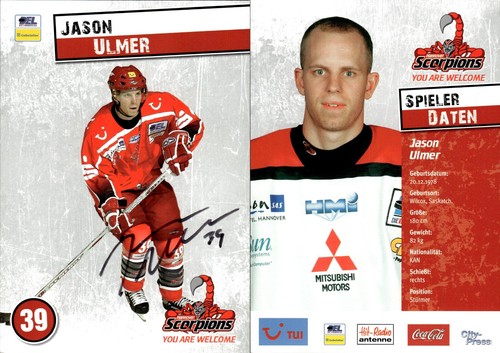 Jason ulmer autogramm - jason,