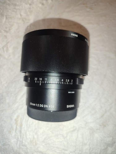 Objectif sigma 50mm dg dn - sigma,