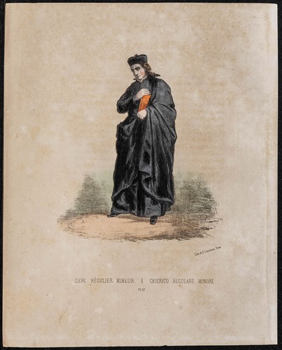 1862 prêtre ou - 1862, clerc