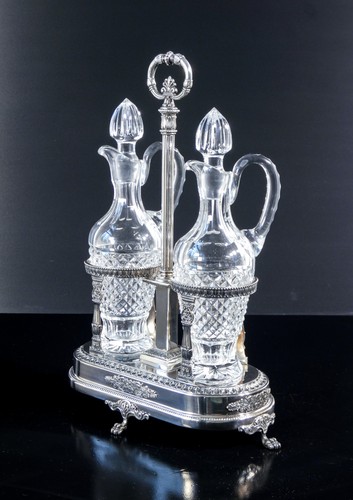 Ampoules huile vinaigre argent - huile,