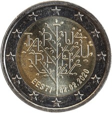 2 Euros Estonie 2020 - Traité