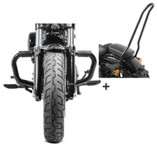 Pare cylindre + Sissybar Tampa