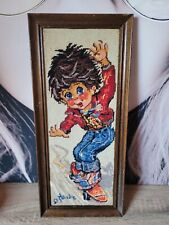 ANCIEN CADRE CANEVAS POULBOT GAVROCHE SKATEBOARD 