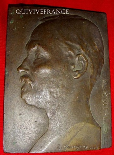 Med2837 plaque de bronze - -,