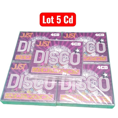Lot coffrets just disco 4cd - lot, 5