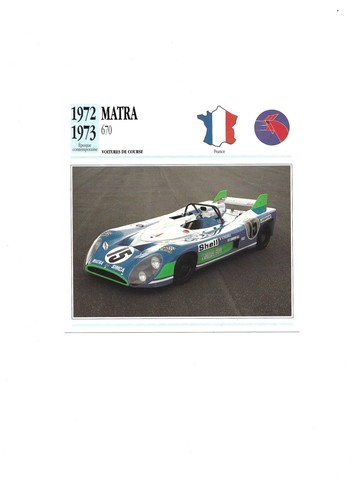 Matra 670 1903 - &, &