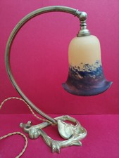 Lampe art nouveau bronze