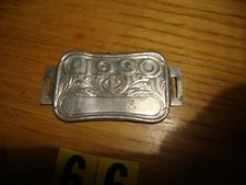 vintage plaque fiscale de cadre  de vélo   vintage bike frame tax