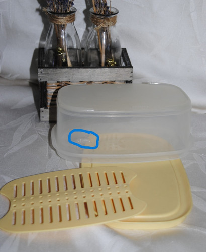 Tupperware beurrier jaune - 🌟tupperware,