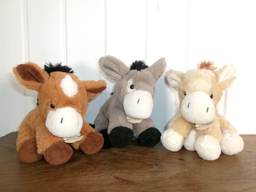 Peluche doudou histoire - 3x,