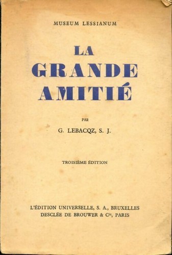 Grande amitié g - la, lebacqz