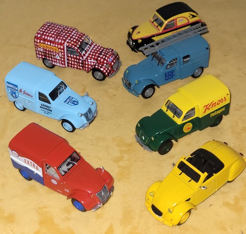 Lot voiture norev 2 - lot, cv