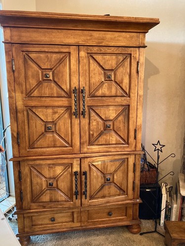 Armoire entertainment storage - ,