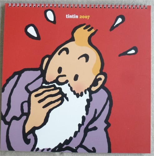 2007 calendrier tintin 12 - 2007,