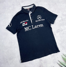 T-shirt Mercedes Benz vintage années 90 AMG brodé MCLaren D2 noir taille S