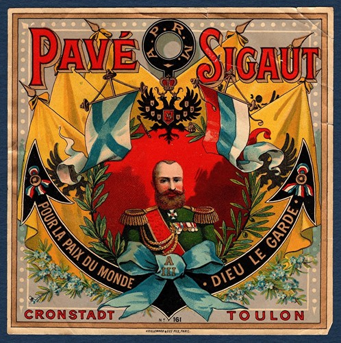 Stunning pave sigaut label - stunning,