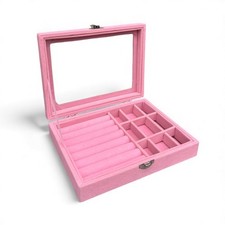 Boîte à Bijoux Rose 20 x 4,5
