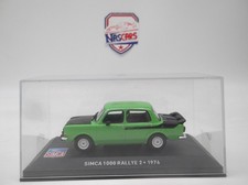 1/43 SIMCA 1000 Rallye 2 1976 Vert IXO/Altaya/DeAgostini