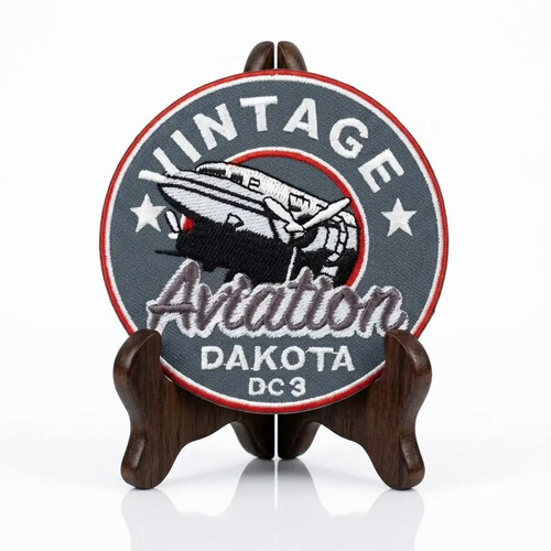 Patch brodé vintage aviation - patch,