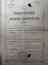 certificat de bonne conduite