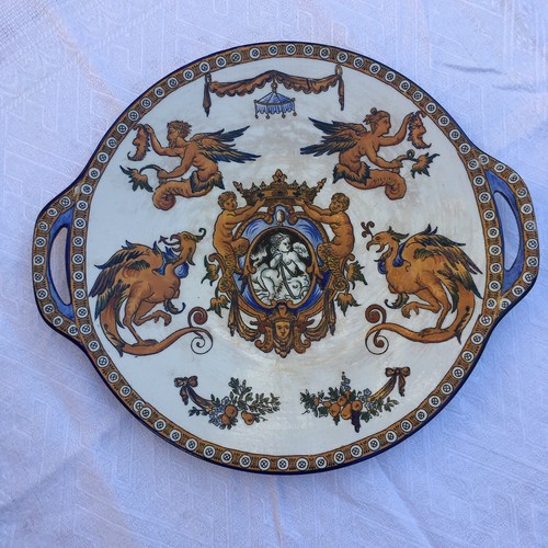Ancien plat décoratif - ancien,