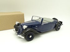 Solido SB 1/18 - Citroen Traction 11 Avant Cabriolet Bleue 1938