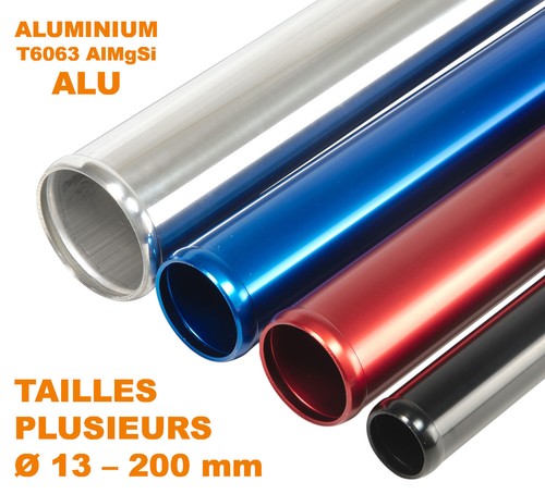 Tube durite aluminium pipe - 1m,
