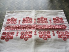 housse de coussin  brodé main