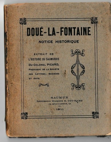 Picard doue la - picard, doue-la-fontaine