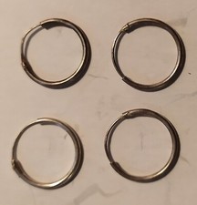 Lot 4 créoles vintage en