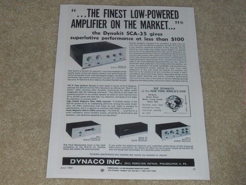 Dynaco tube 1965 fm 3 - dynaco, 1965,