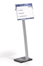 Porte affiche A3 au sol DURABLE 4813 Panneau d'information Présentoir sur pied