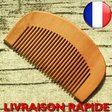 Peigne barbe bois naturel