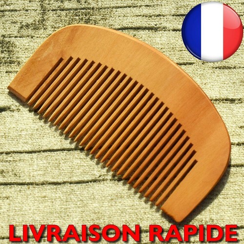 Peigne barbe bois naturel
