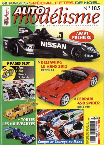 Auto modelisme 185 2012 - n°185, 12/2012