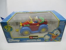 TA721 BURAGO 1/18 1:18 DISNEY COLLECTION VOITURE DONALD 313 REF 2601