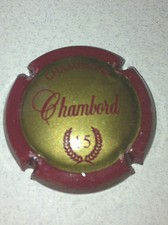 Capsule de champagne HOTTE Thierry cuvée belge (11. 15 ans or et bordeaux)