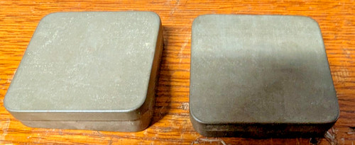 Tin boxes found - tin,