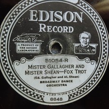 Edison disc 51054 kaplan s - 51054,, kaplan's