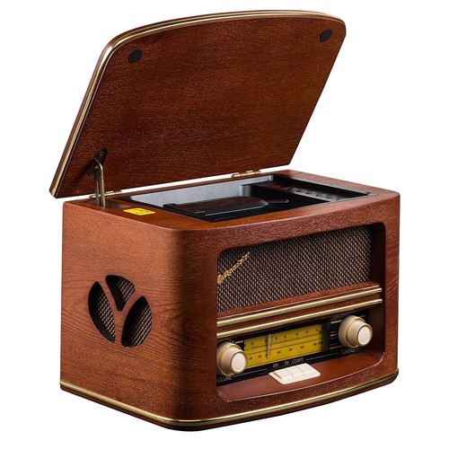 Old radio vintage wood - radio, s