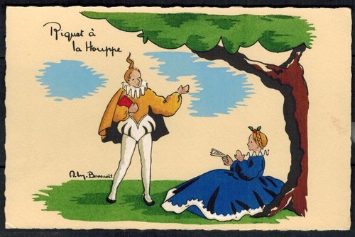 Carte postale riquet a - a, la