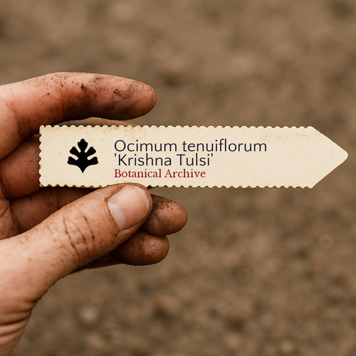 Ocimum tenuiflorum krishna - tenuiflorum, 'krishna